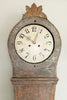 Antique 19th Century Swedish Mora Clock dry scraped