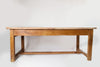 Antique 19th Century French sycamore stretcher table