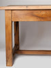 Antique 19th Century French sycamore stretcher table