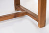 Antique 19th Century French sycamore stretcher table