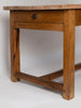 Antique 19th Century French sycamore stretcher table