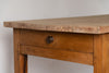 Antique 19th Century French sycamore stretcher table