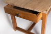 Antique 19th Century French sycamore stretcher table