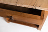 Antique 19th Century French sycamore stretcher table