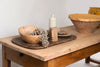 Antique 19th Century French sycamore stretcher table