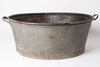 Vintage Belgian large galvanised bath/planter