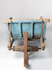 Antique 19th Century French Wheel barrow with original paint
