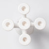 Mid Century Swedish ceramic candelabra Guldkroken HJO