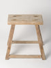 Vintage Rustic Elm Stools
