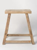 Vintage Rustic Elm Stools