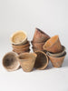 Antique French Pine Resin Terracotta pots
