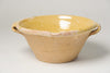 Antique French Tian Bowl with yellow glaze