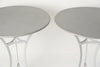 Beautiful French Zinc Topped Bistro Tables