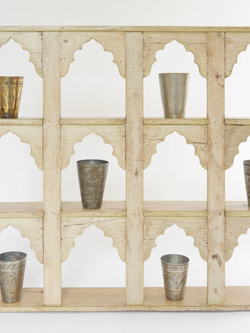 Beautiful Handcrafted Indian Wall Display Unit