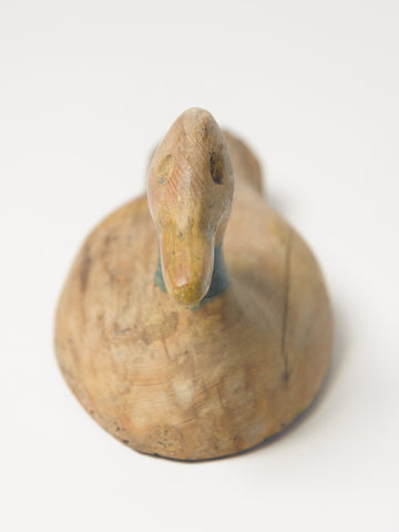 Antique Swedish Wooden Decoy Duck