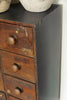 Amazing Antique Seed Drawer Cabinet