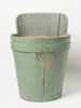 Amazing Antique French Wooden Grape Hopper with leather straps