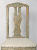 Antique Swedish Baroque Dry Scraped Chairs
