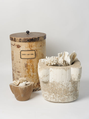 Antique French Stone Mortar (huge size)