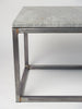 Marble and Steel Coffee Table