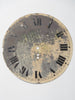 Antique Metal Clock face