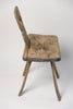 Antique 18th Century Swedish Folk Art Chair from Allmoge