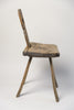 Antique 18th Century Swedish Folk Art Chair from Allmoge