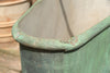 Antique 19th Century French Napoleon IIII Painted Zinc Bath Tub