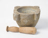 Antique French Marble Stone Mortar and Pestle