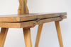 Antique Swedish Bord Stolar, metamorphic table chair