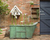 Antique 19th Century French Napoleon IIII Painted Zinc Bath Tub