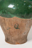 Antique 19th Century French Oil jugs with green glaze