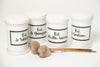 Collection of beautiful antique French apothecary lidded pots