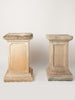 Beautiful Vintage Italian concrete plinths