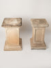 Beautiful Vintage Italian concrete plinths