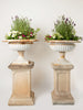 Beautiful Vintage Italian concrete plinths