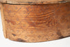 Antique 18th Century Swedish Birch Bentwood box with carvings