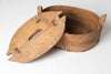 Antique 18th Century Swedish Birch Bentwood box with carvings