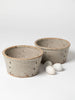 Vintage French Stoneware cheese moulds