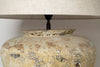 Beautiful large barnacled textured jar lamp