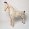 Amazing large antique Swedish horse, dry scraped to original paint