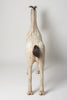 Amazing large antique Swedish horse, dry scraped to original paint