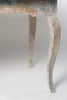 Antique 18th Century Swedish Rococo Table, dry scraped