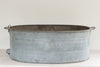 Vintage Continental Galvanized Bath tubs/dolly tubs/planter - Decorative Antiques UK - 5
