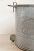 Vintage Continental Galvanized Bath tubs/dolly tubs/planter - Decorative Antiques UK - 1