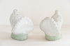 Pair Vintage Stone Doves - Decorative Antiques UK - 4