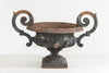 Antique French Cast iron Black Jardiniere - Decorative Antiques UK - 3