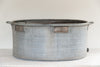 Vintage Continental Galvanized Bath tubs/dolly tubs/planter - Decorative Antiques UK - 2