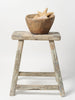 Antique Rustic Hungarian Wooden Stools