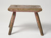 Antique Rustic Hungarian Wooden Stools